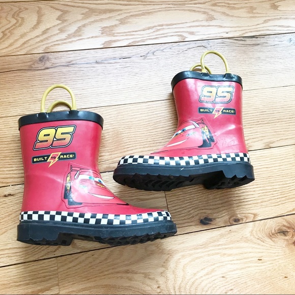 disney cars rain boots